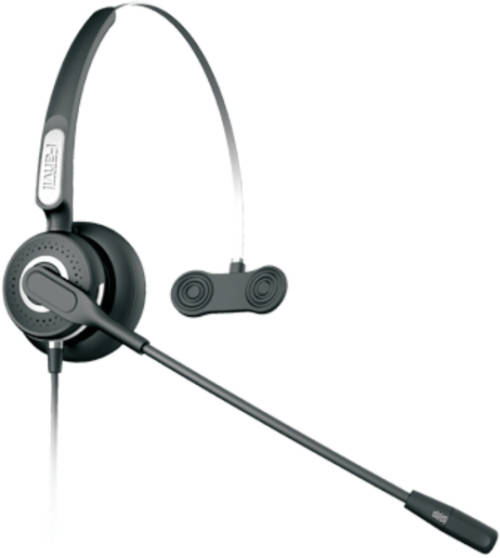 Fanvil HT101 Noise-Cancellation Monaural Headset with Microphone - Black